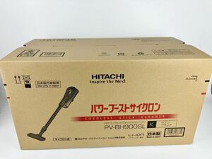 未使用 HITACHI コードレススティッククリーナー パワーブーストサイクロン PV-BH900SJ サテンブラック