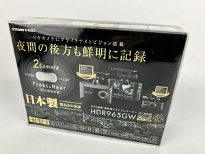 未開封 新品 COMTEC コムテック 前後2カメラ GPS搭載高性能ドライブレコーダー HDR965GW