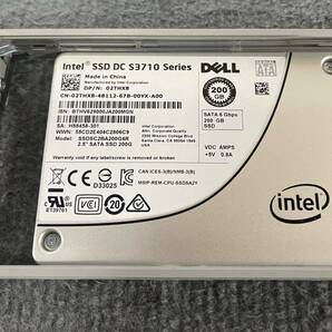 Dell 02THX8 200GB SATA 6G 2.5" SSD R330 R430 R530 R630 R730 R730xd T640の画像1