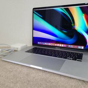 【良品】Apple MacBook Pro 16(2019, A2141) Core i9-9980HK / 2.4GHz / RAM 32GB / SSD 1TB / Silver / 充放電回数 : 277 [MC005]の画像2