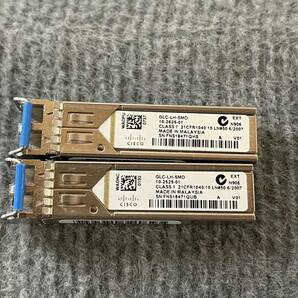 2個セット Cisco GLC-LH-SMD 10-2625-01 SFP Transceiver Moduleの画像1