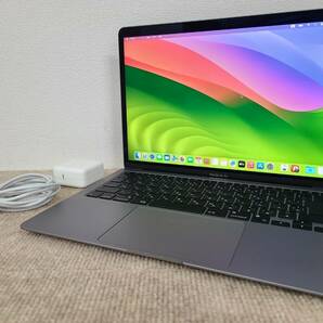 【美品】Apple MacBook Air 13(2020, A2337) M1 / RAM 16GB / SSD 256GB / スペースグレー / 充放電回数 : 43 [MC007]の画像2