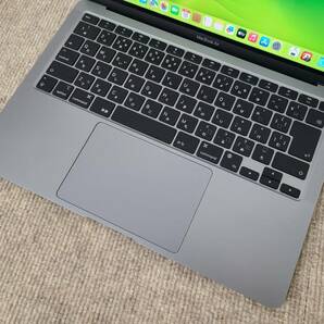 【美品】Apple MacBook Air 13(2020, A2337) M1 / RAM 16GB / SSD 256GB / スペースグレー / 充放電回数 : 43 [MC007]の画像7