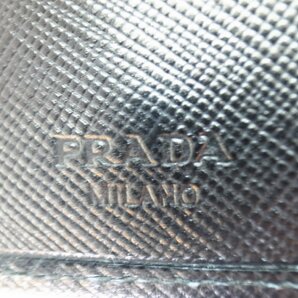 ★ プラダ / PRADA ★ サフィアーノ 6連キーケース ブラック ★ USEDの画像7