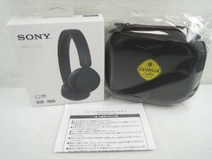 ! George a campaign elected goods Sony wireless stereo headset WH-CH520 & original case! private person storage goods 