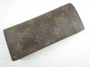 ♪LOUIS VUITTON ルイ・ヴィトン M62962 モノグラム エテュイ リュネット サーンプル メガネケース♪USED品