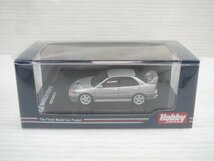 ♪ホビージャパン 1/64スケール 三菱 ランサー GSR エボリューションIV CN9A カスタムバージョン スチールシルバー♪未開封品_画像2