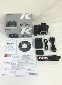 ☆☆RICOH リコー　PENTAX ペンタックス　K-70　ボディ　デジタル一眼レフカメラ　ブラック☆ジャンク品