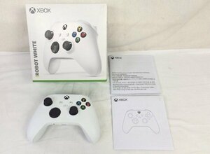 ☆☆Microsoft　Xbox　ワイヤレス コントローラー　ロボット ホワイト☆USED品