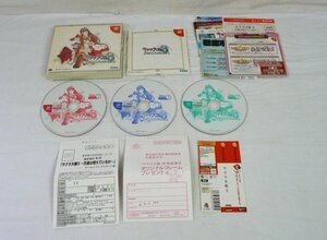 ☆☆SEGA　Dreamcast ドリームキャスト DC　ゲームソフト 『サクラ大戦 3 ～ 巴里は燃えているか ～』 帯・ハガキ他付き☆USED品