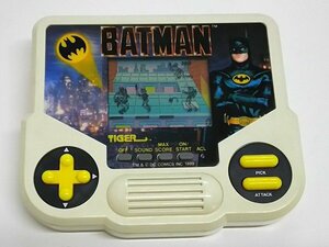 ♪BATMAN バットマン ELECTRONIC エレクトロニクス TIGER 携帯ゲーム レトロ 当時物 現状品♪中古ジャンク品