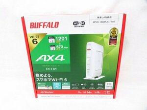 ◆◆BUFFALO◆バッファロー WSR-1800AX4-WH 無線LAN親機◆未開封品 Ｍ4905