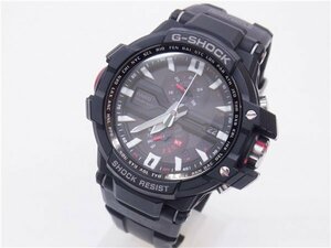 ◎ G-SHOCK ◎　カシオ　GW-A1000　スカイコックピット　グラビティマスター　タフソーラー　アナログ　ブラック　稼働品　◎USED良品