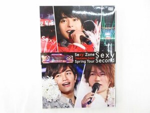 ◆◆DVD◆Sexy Zone Spring Tour Sexy Second◆USED品 M5003