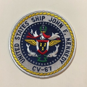 米海軍 CV-67 USS JOHN F. KENNEDY パッチ