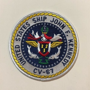 米海軍 CV-67 USS JOHN F. KENNEDY パッチの画像1