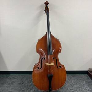 [ direct receipt limitation ] Handarbeit Aus Mittenwald 4/4 contrabass double bass mi ton Val to Germany made Dr 1753-48