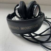 【A4】 SONY MDR-CD900ST ヘッドホン ソニー モニターヘッドフォン 密閉型 動作品 1505-40_画像3