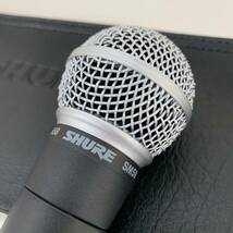 【A4】 SHURE SM58 ダイナミックマイク シュアー マイク 定番 動作品 元箱 ゴッパー ゴッパチ 1485-39_画像2