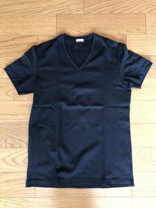 +CLOTHET Tailored Vneck T-shirt スビンプラチナムスムース ブラック 1 S クロスクローゼット 黒 Tシャツ Vネック テーラード