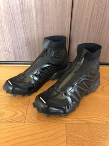 SALOMON SNOWCROSS 28 Black Magnet サロモン ブラック スニーカー スポーツスタイルシューズ スノークロス 黒 靴