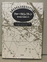 クォークとレプトン 現代素粒子物理学入門 F.ハルツェン A.D.マーチン 小林澈郎 広瀬立成 培風館 1991年 演習問題 解答有 素粒子標準理論_画像1