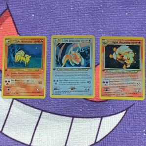 ☆ポケモンカード海外版 Shining Charizardリザードン Pikachu Gyarados 9枚セットpokmon trading card game Base PSA eカード 英語の画像4