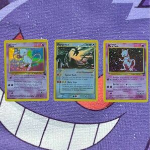 ☆ポケモンカード海外版 Charizardリザードン Pikachu 御三家 Rayquaza Mewtwo 9枚セットpokmon trading card game Base PSA eカード 英語の画像5