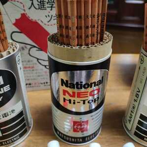 送料込み！昭和 レトロ ナショナル ネオ ハイトップ 『幸運の鉛筆』 ノベルティー 景品 飾り インテリア 珍品の画像3