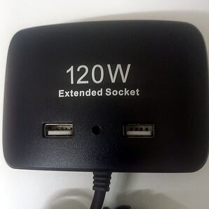 シガレットホルダー分配機器 カーシガレット3P分配器120W対応策