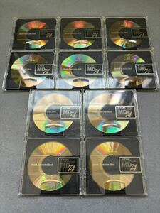 MD ミニディスク minidisc 中古 初期化済 TDK 74 10枚セット