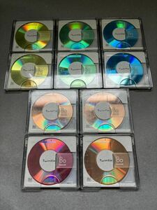 MD ミニディスク minidisc 中古 初期化済 マクセル maxell Twinkle 80 10枚セット