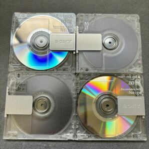 MD ミニディスク minidisc 中古 初期化済 SONY ソニー NEIGE 80 10枚セットの画像3