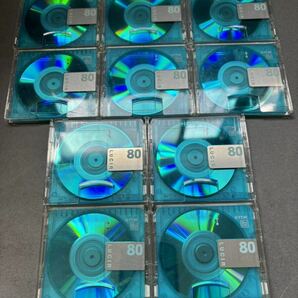 MD ミニディスク minidisc 中古 初期化済 TDK LUCIR 80 ブルー 10枚セット