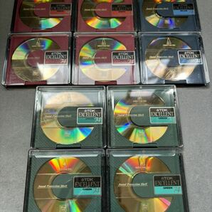 MD ミニディスク minidisc 中古 初期化済 TDK EXCELLENT 74 10枚セット