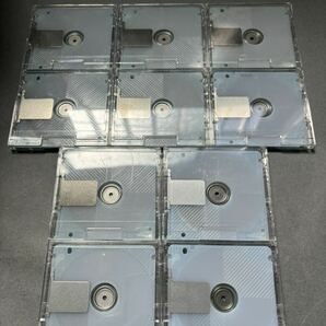MD ミニディスク minidisc 中古 初期化済 AXIA アクシア 74 ブルー 10枚セットの画像2
