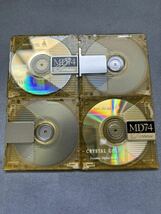 MD ミニディスク minidisc 中古 初期化済 Victor ビクター CRYSTAL GOLD 74 10枚セット_画像3