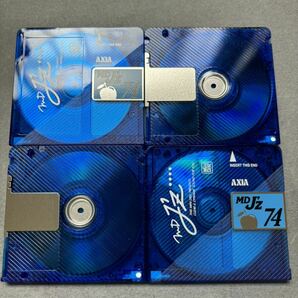 MD ミニディスク minidisc 中古 初期化済 AXIA アクシア J'z 74 ブルー 10枚セットの画像3