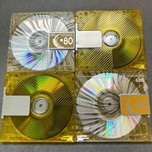 MD ミニディスク minidisc 中古 初期化済 AXIA アクシア 80 イエロー 10枚セットの画像3