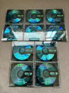 MD ミニディスク minidisc 中古 初期化済 Victor ビクター Color Palette 74 グリーン 10枚セット