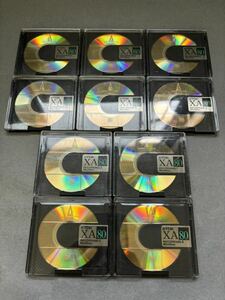 MD ミニディスク minidisc 中古 初期化済 TDK XA 80 10枚セット
