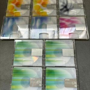 MD ミニディスク minidisc 中古 初期化済 TDK ho 74 10枚セット