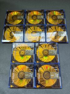 MD ミニディスク minidisc 中古 初期化済 AXIA アクシア For Major Hits 74 オレンジ 10枚セット