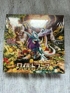 ポケモンカード ポケットモンスター カードゲーム スカーレット バイオレット ワイルドフォース 1BOX シュリンクあり