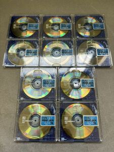 MD ミニディスク minidisc 中古 初期化済 TDK MUSIC JACK MJ 74 ブルー 10枚セット