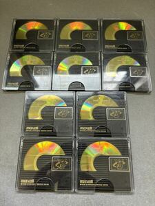 MD ミニディスク minidisc 中古 初期化済 maxell マクセル GOLD 74 10枚セット
