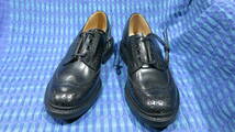 Tricker's トリッカーズ メンズ シューズ バートン Mens Shoes Bourton derby bcogces　UK8.0/26.5cm black　黒　少々気になる点あり_画像1