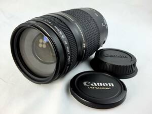 ★動作確認済美品★キヤノン CANON EF 75-300mm F4-5.6 ll！純正FRキャップ付属！ULTRASONIC！##0020#08980#011