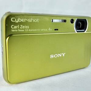 ★動作確認済美品★ソニー SONY CYBER-SHOT DSC-T99G！純正充電器BC-CSNB付属！3.0型ワイド＆タッチパネル液晶！#00870#0023#089210#33の画像2