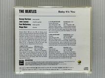 「THE BEATLES / Baby It's You MONO」 中古CD / ザ ビートルズ / ベイビー イッツ ユー_画像2